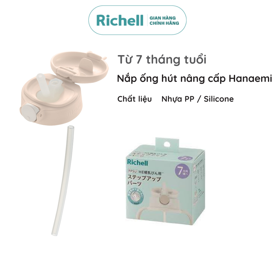 Bình sữa RICHELL Hanaemi Nhật Bản PPSU và Thủy tinh | Baby