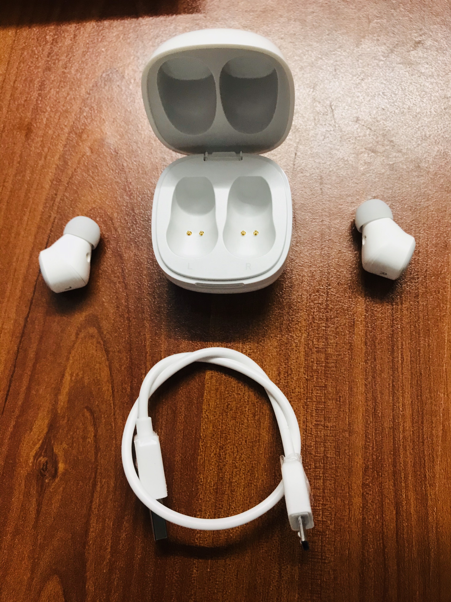 Tai nghe  Pisen True Wireless Bluetooth  T-Buds  White _ Hàng chính hãng