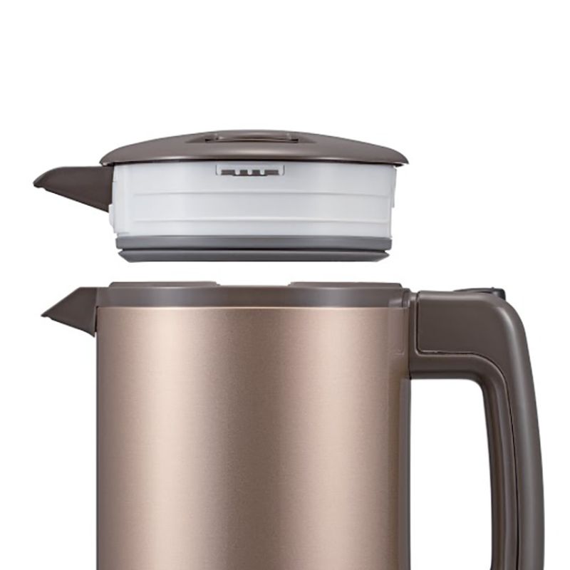Bình đun siêu tốc Tiger PCD-A10W - Dung tích 1.0L Màu Đồng - Hàng Chính Hãng