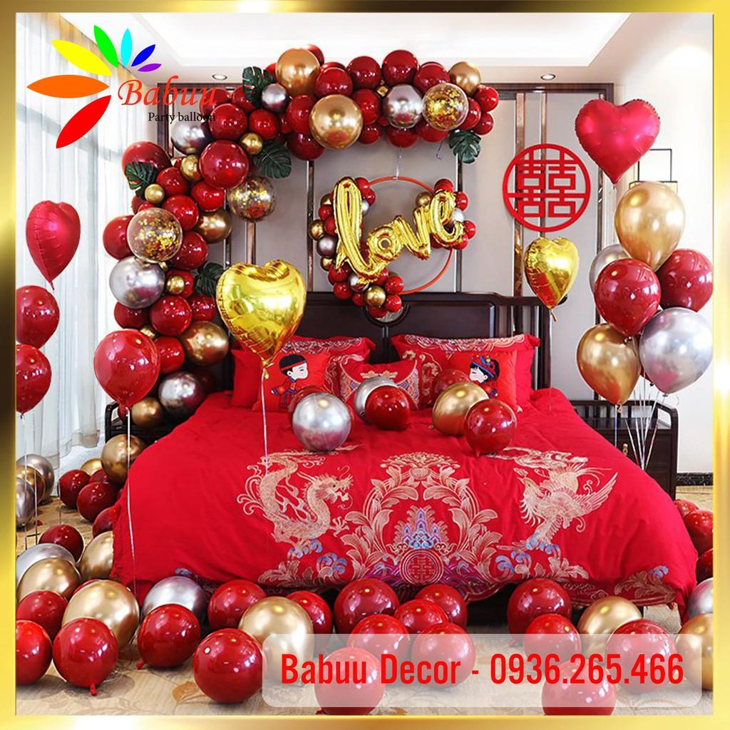 Set trang trí phòng cưới, phòng tân hôn