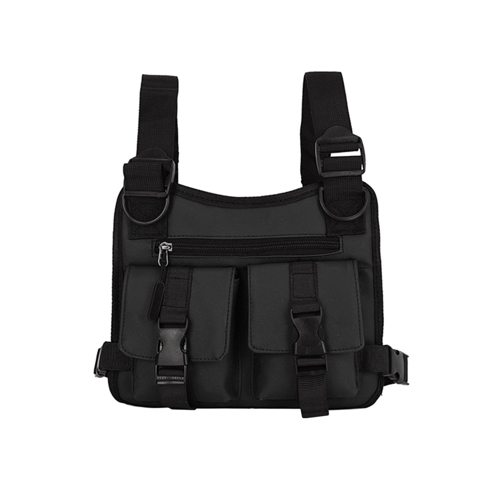 Chest Rig Bag Pouch Light Bags Lightweight Water Resistant for Men Women