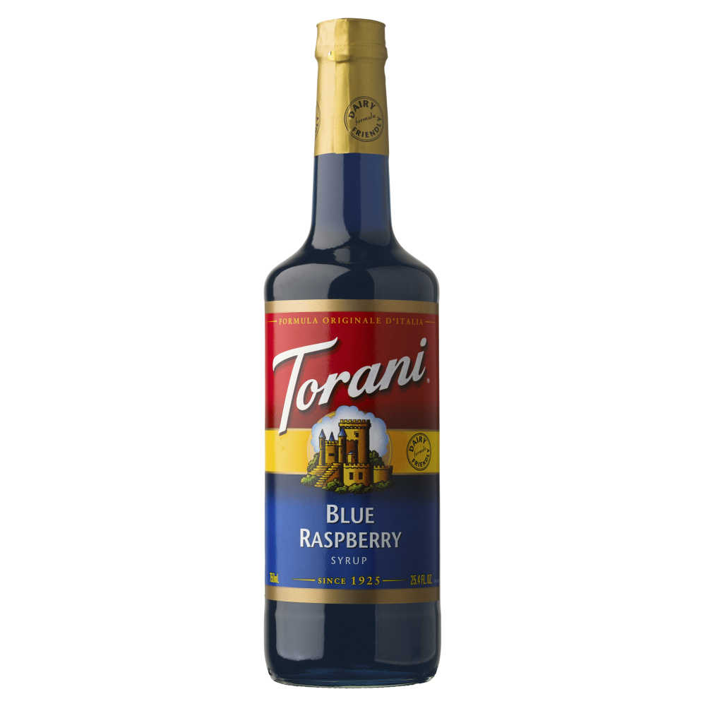 Siro Phúc Bồn Tử Xanh Torani Classic Blue Raspberry Syrup 750ml Mỹ