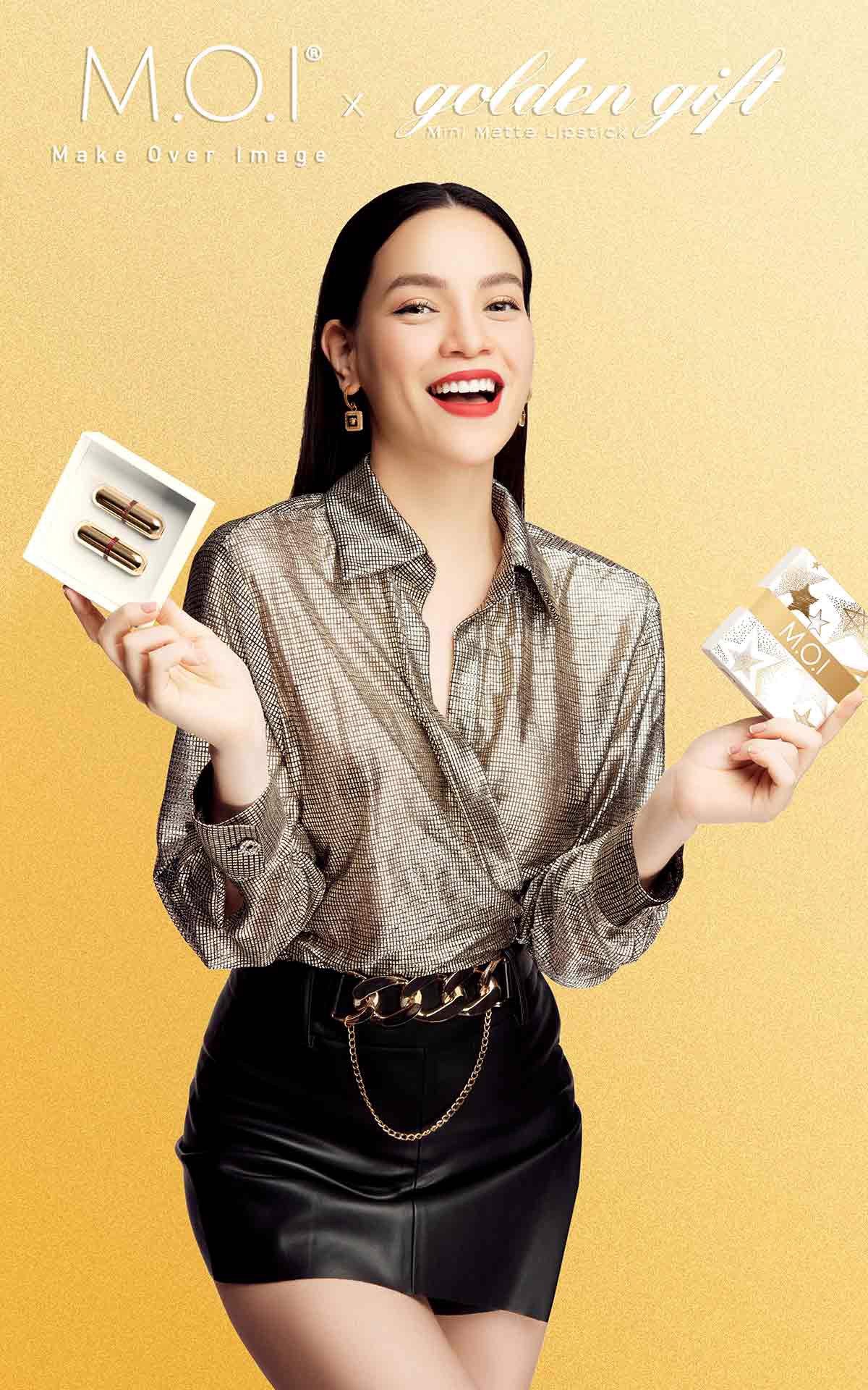 Son Môi M.O.I Hồ Ngọc Hà Son Thỏi MINI GOLDEN GIFT