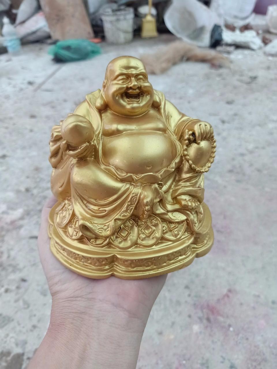 Tượng đá Phật Di Lạc cao 50cm - Điêu Khắc Tượng Đá Phong Thủy