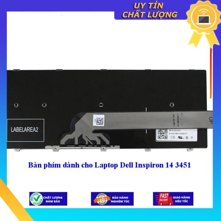 Bàn phím dùng cho Laptop Dell Inspiron 14 3451 - Hàng Nhập Khẩu New Seal