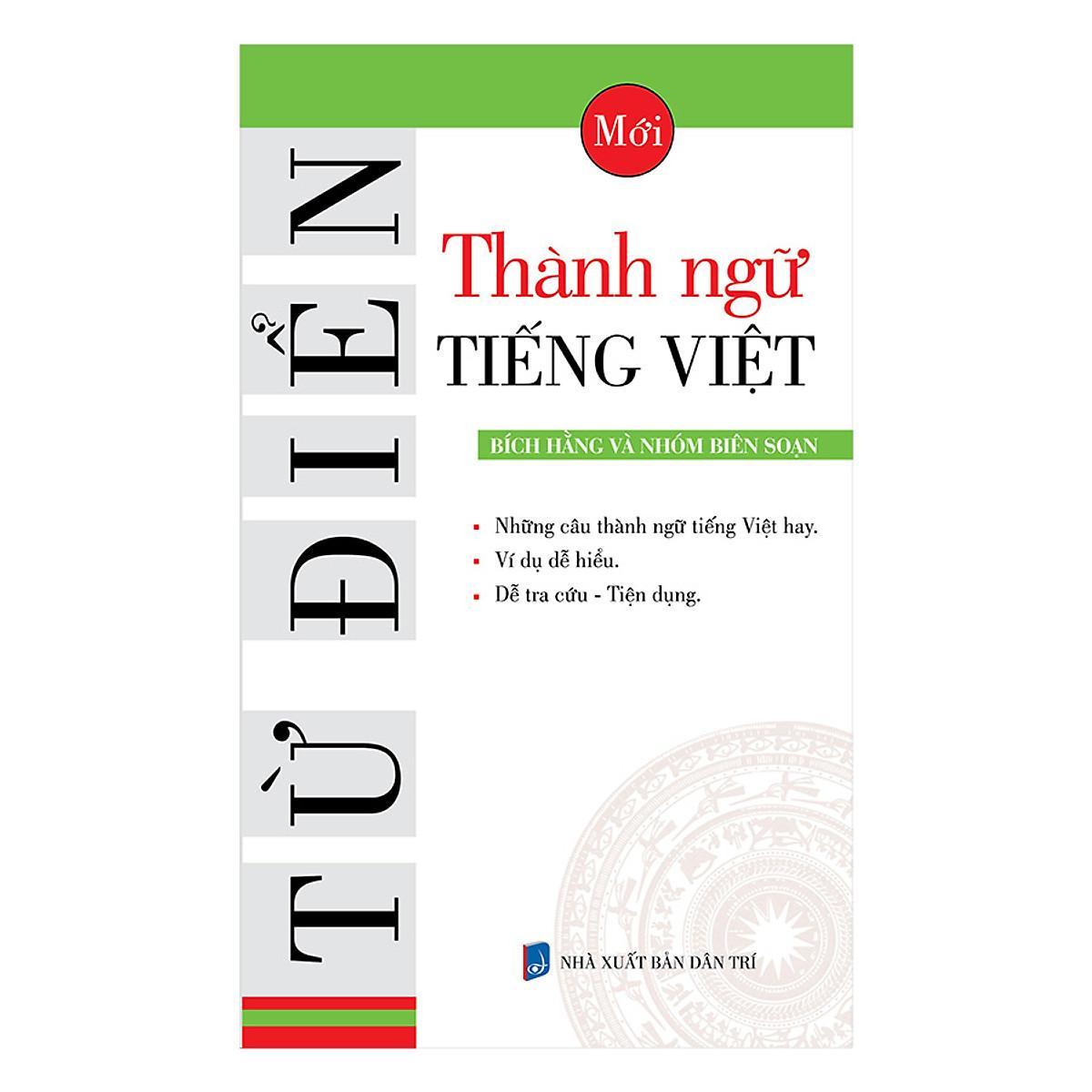 Sách - Từ Điển Thành Ngữ Tiếng Việt - Khang Việt Book