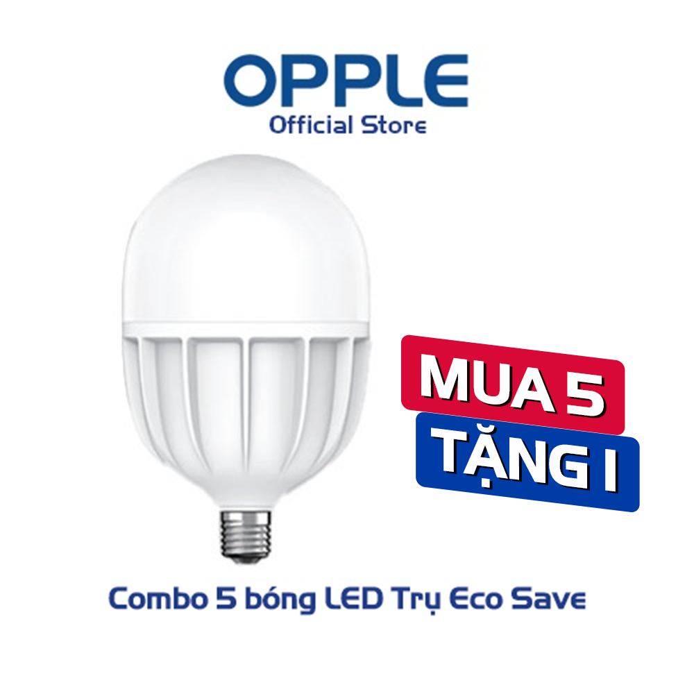 Bóng OPPLE LED Bulb Trụ Eco Save E27-30W-6500K