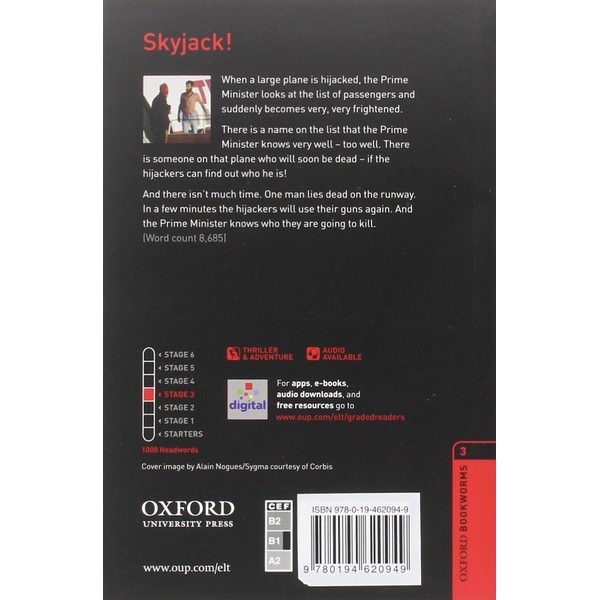 Oxford Bookworms Library (3 Ed.) 3: Skyjack! MP3 Pack