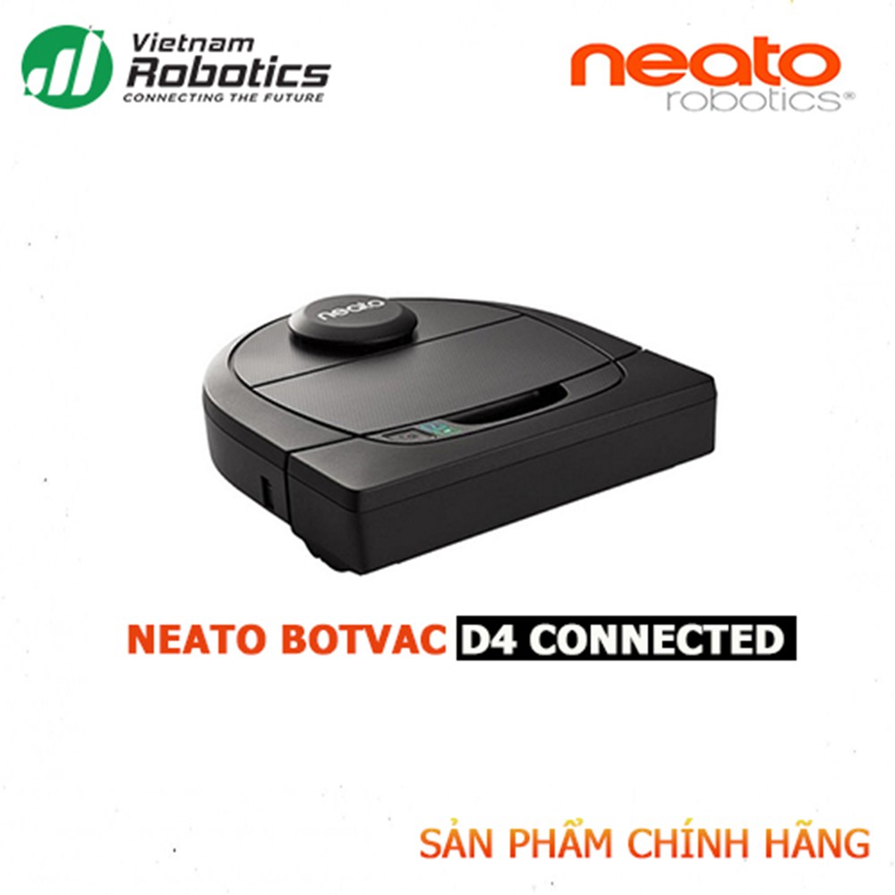 Robot hút bụi Neato D4 Connected - Hàng chính hãng