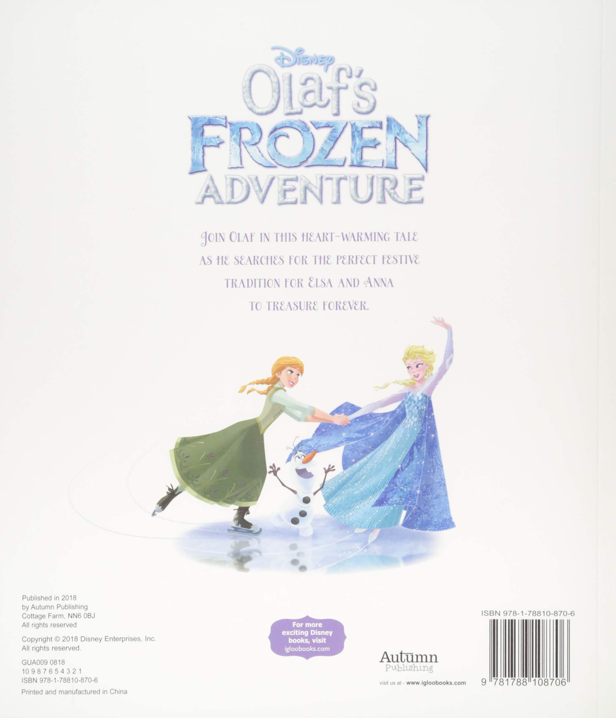 Disney - Frozen: Olaf's Frozen Adventure (Lights Shining Brightly Disney)