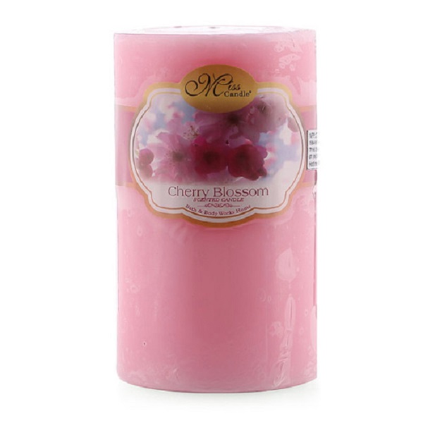 Nến thơm trụ tròn D6H10 Miss Candle MIC0833