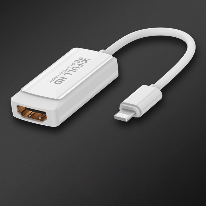 Cáp chuyển đổi HDMI đầu Lightning từ iPhone, iPad chất lượng 1080P Aturos OT-753233 - Hàng nhập khẩu