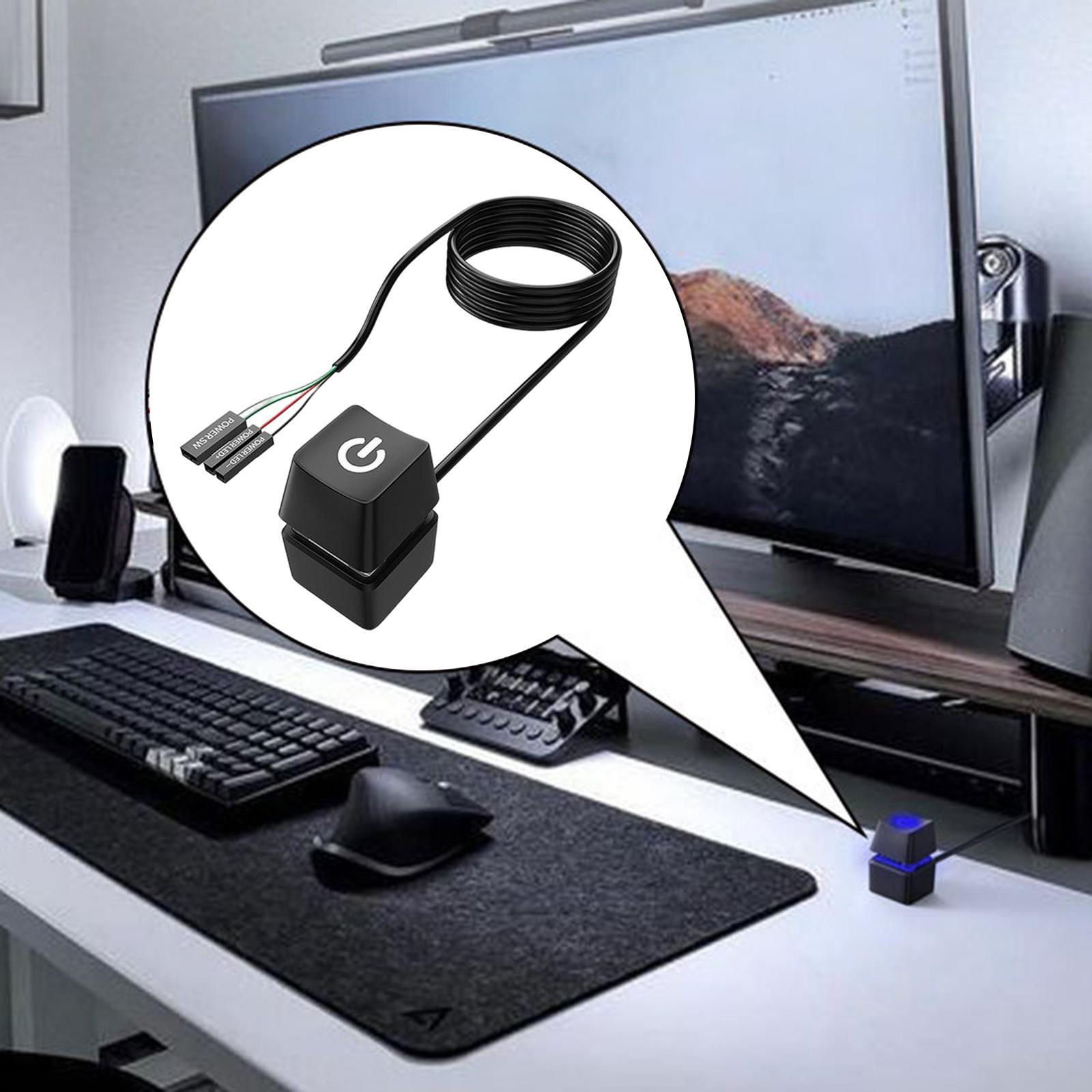 Desktop Computer Power Switch Desktop Mobile Switch for Meeting