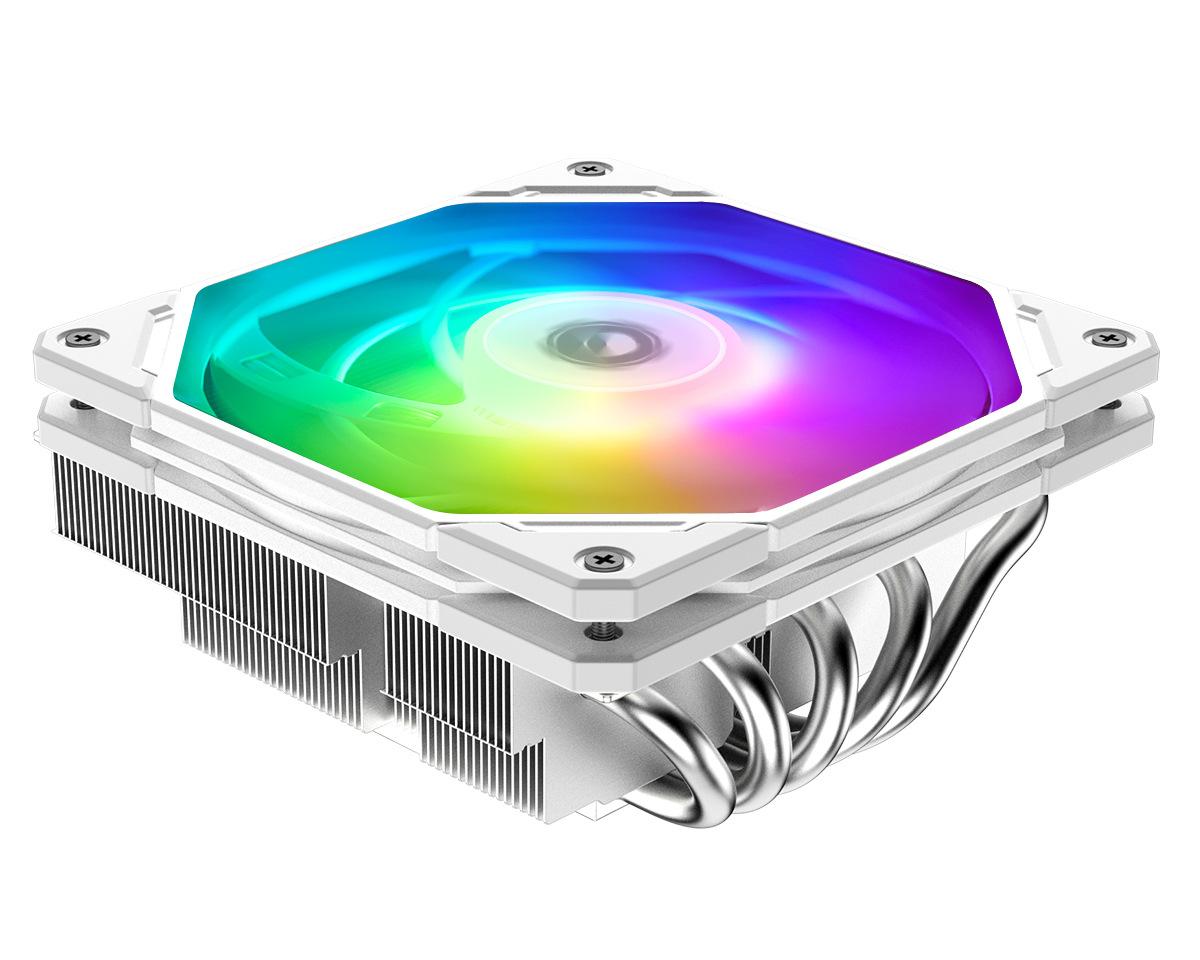Giá thấp nhất ID-COOLING IS-55 phiên bản màu đen mỏng 12CM giảm áp năm ống dẫn nhiệt Bộ tản nhiệt CPU hỗ trợ 1700