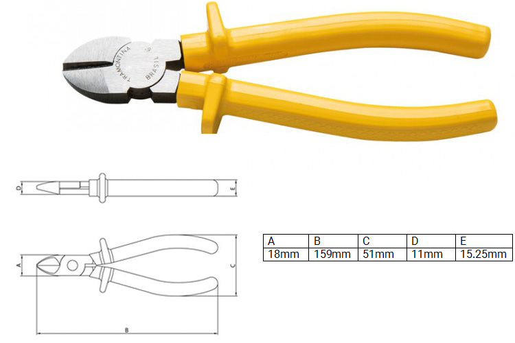 Kềm Cắt 6'' Tramontina- Hàng Chính Hãng