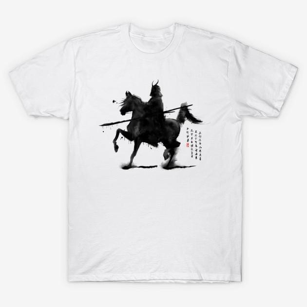Áo phông Samurai Unisex áo thun ngắn tay
