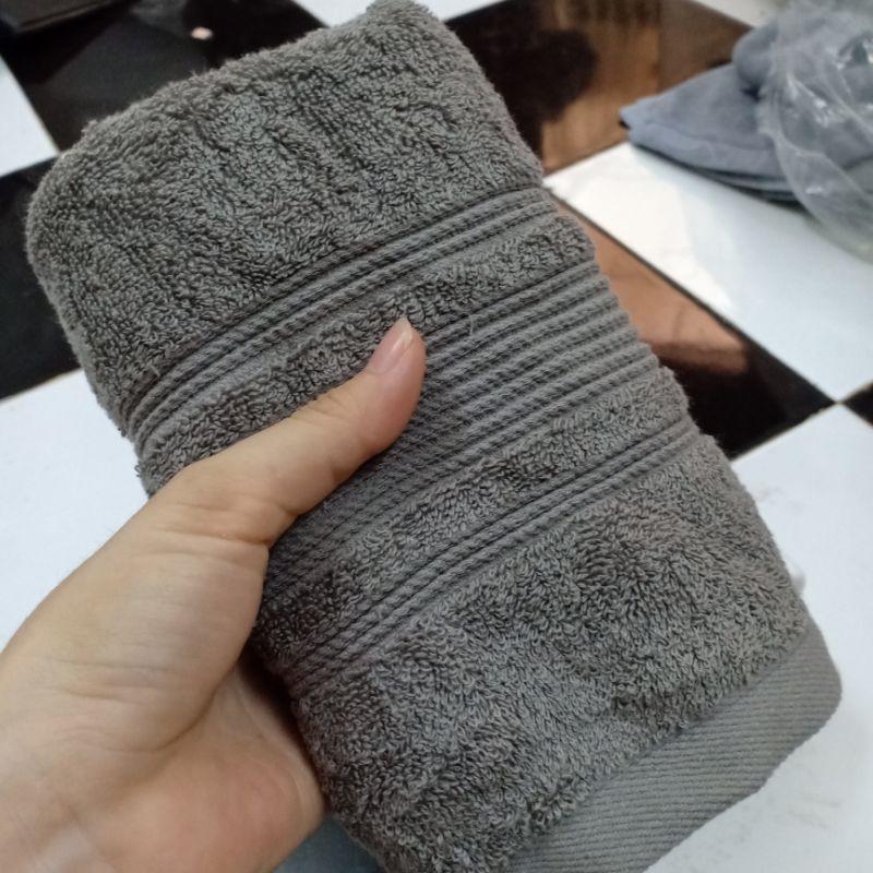 Khăn quấn tóc 35x75cm 100%.cotton thấm nước tốt