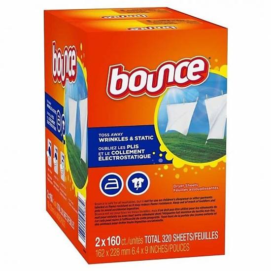 Giấy xả làm mềm vải Bounce Outdoor Fresh 120 tờ/hộp