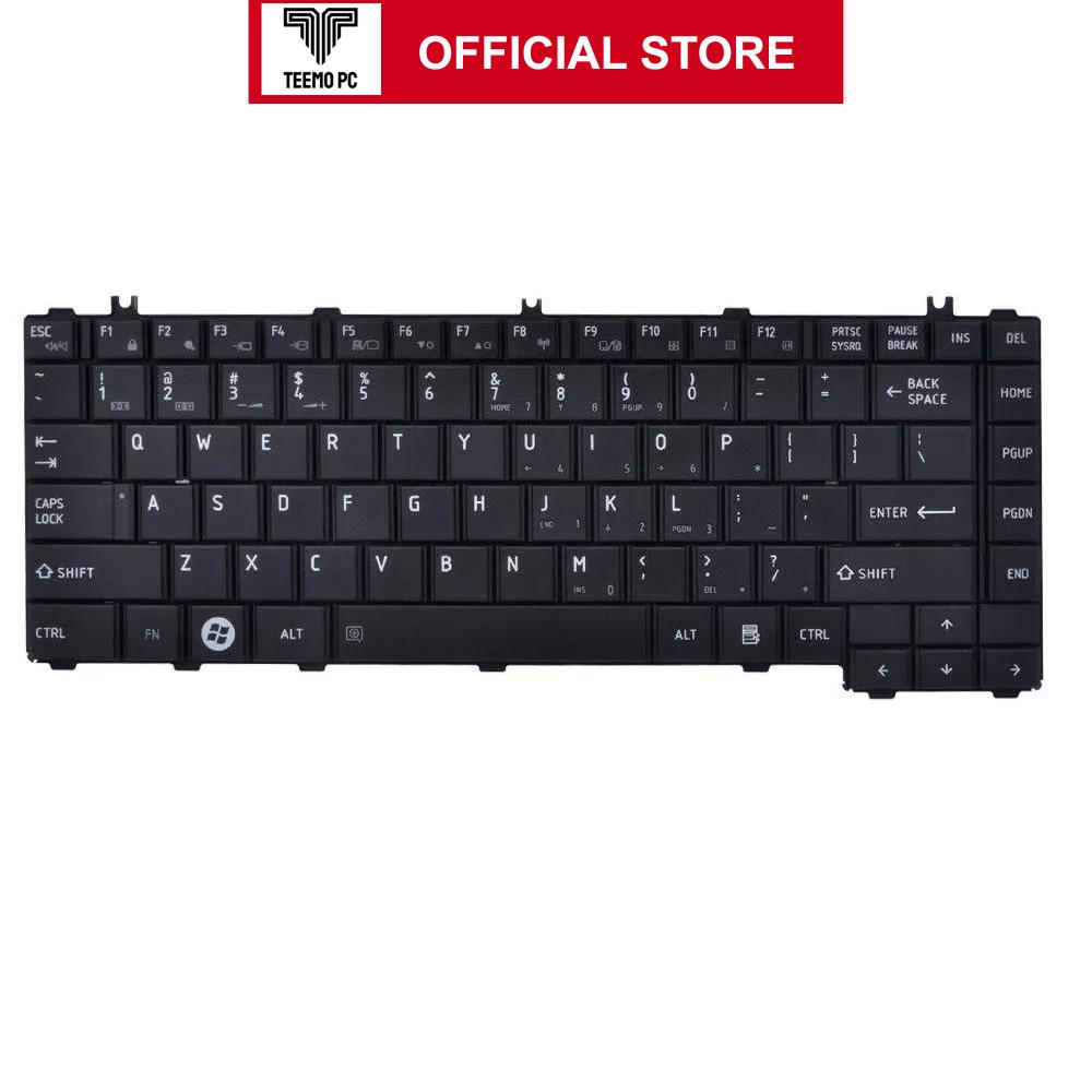 Bàn Phím Tương Thích Cho Laptop Toshiba Satellite L630 L635 - Hàng Nhập Khẩu New Seal TEEMO PC KEY521