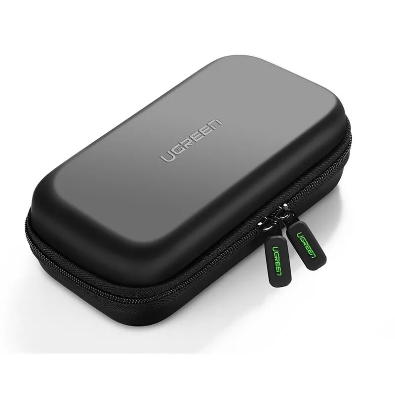 Hộp đựng ổ cứng và pin dự phòng Hard Disk Storage Bag Large Size đen Lp128 - Hàng Chính Hãng
