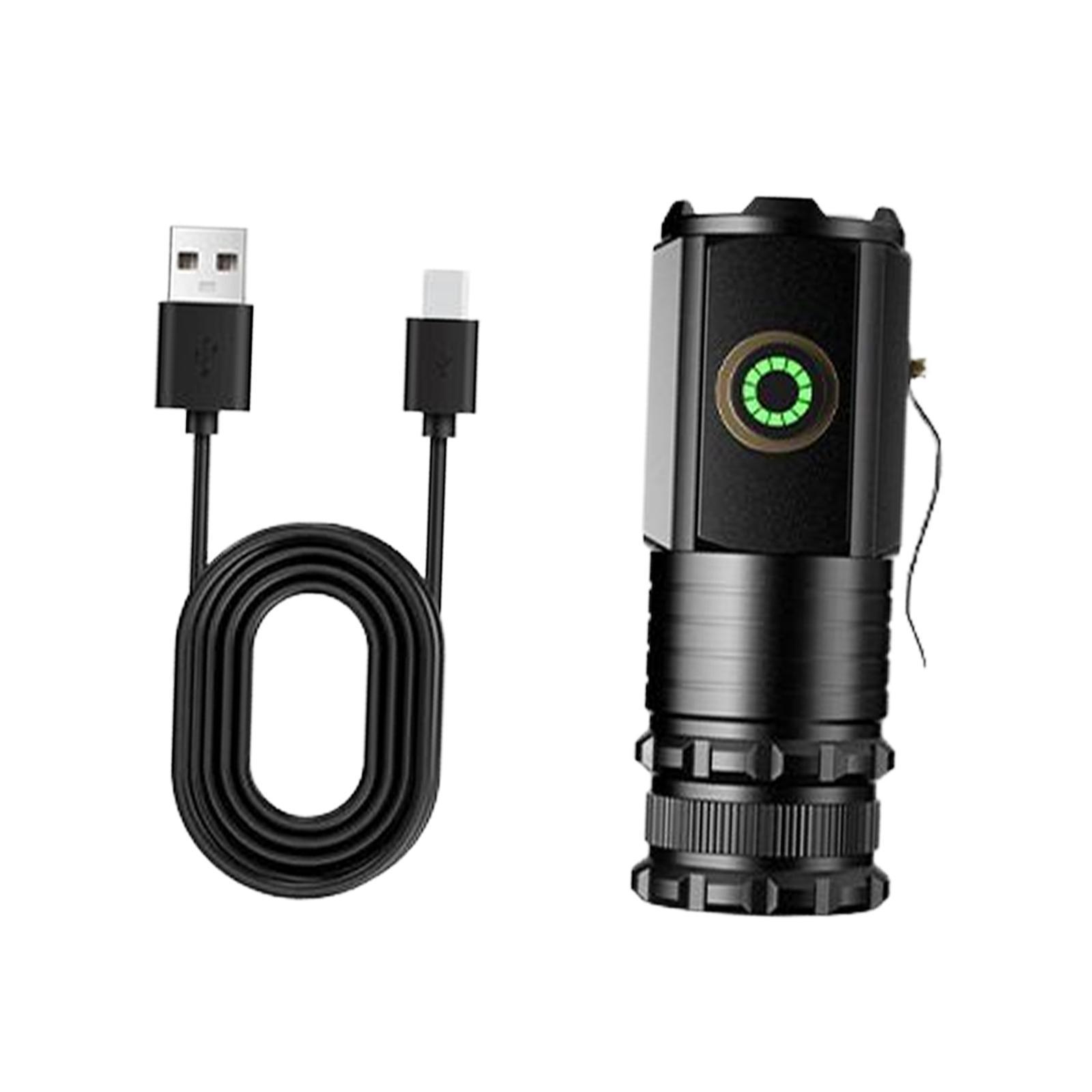 Portable flashlights 5 Modes Handheld Torch Lights for Emergency Travel Tent