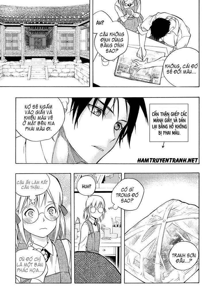 ngôi nhà của người phục chế chapter 14 15