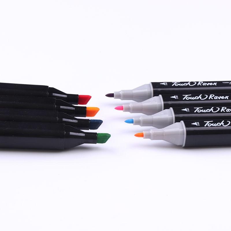 BỘ BÚT MÀU DẠ TOUCH MARKER 48 MÀU 2 ĐẦU KÈM TÚI VẢI HỌA CỤ CAO CẤP, CHUYÊN NGHIỆP TÔ MÀU VẼ TRANH SIÊU ĐẸP