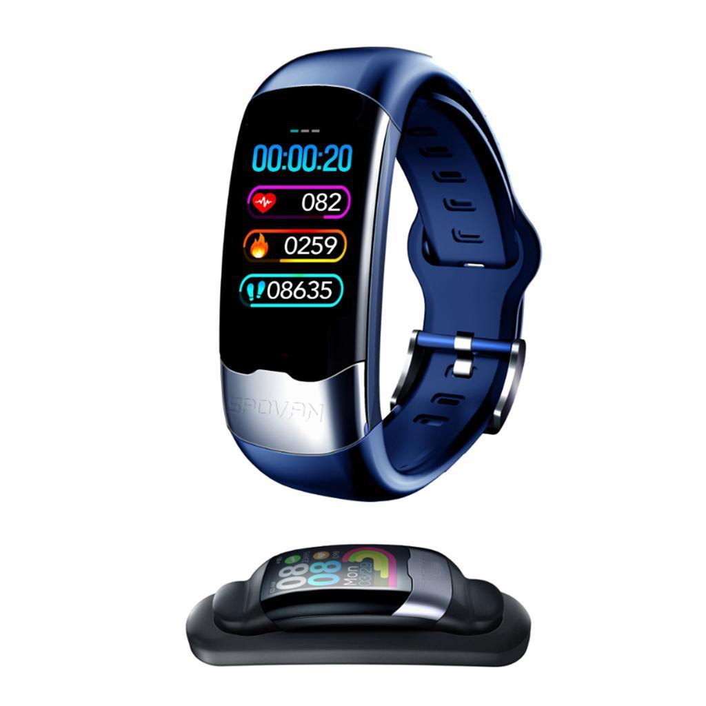 H02 Sport Fitness Tracker M4 Smart Heart Rate Monitor Wristband Blue
