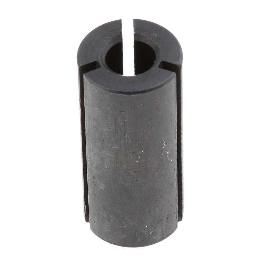 2pcs Power Collet Chuck Adapter for Bits CNC Router Parts 6,10mm to 12.7mm