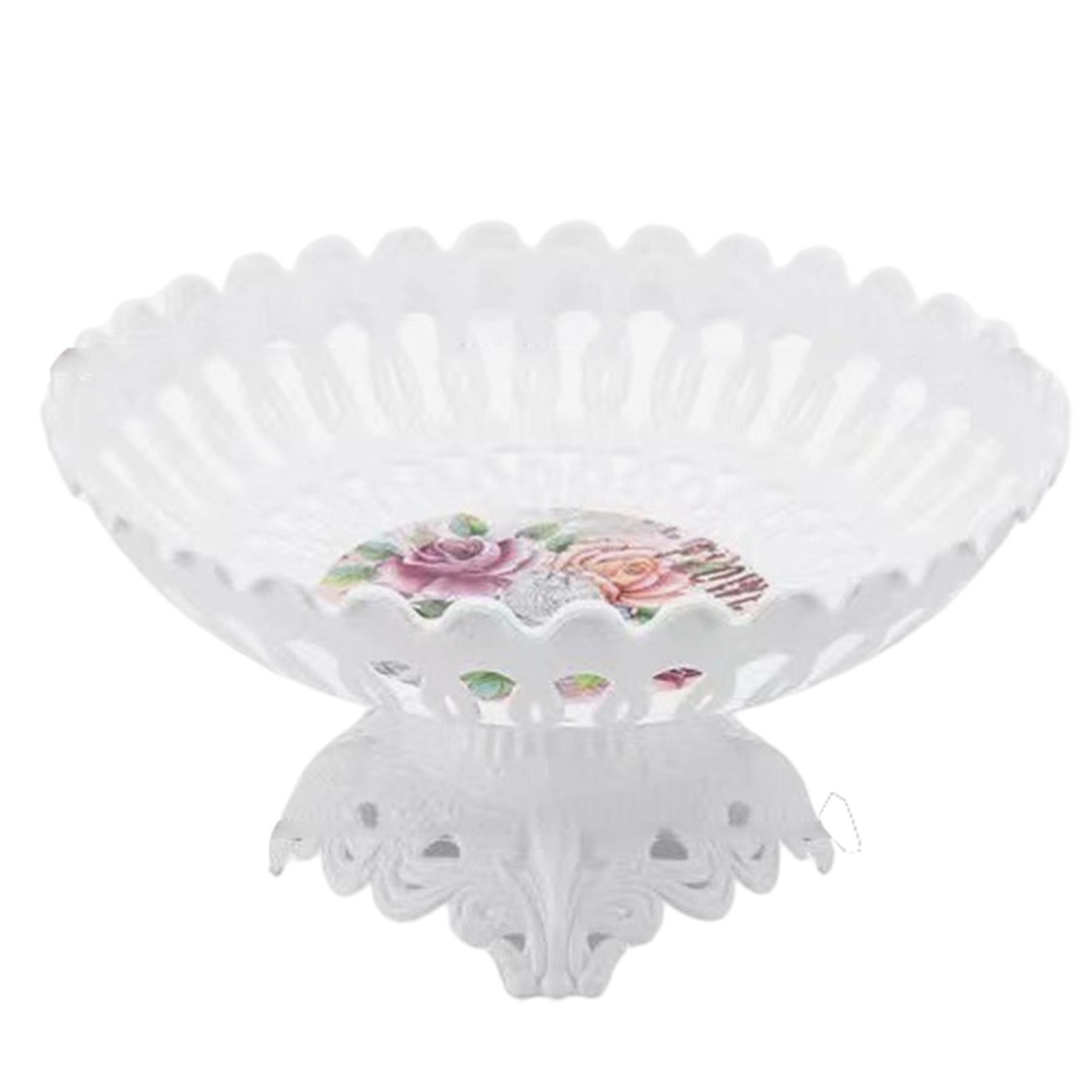 Fruit Plate Cookie Tray Dried Fruit Basket for Wedding Home Decor