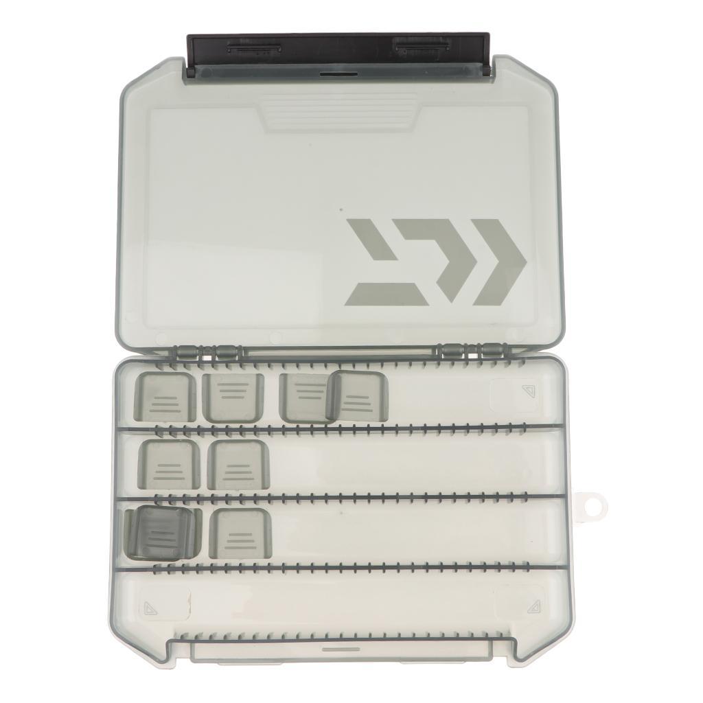 Fishing  Baits  Storage Container Organizer Box S Gray