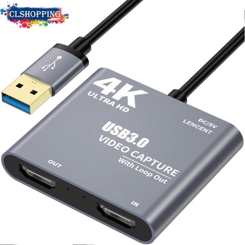 Thẻ Thu Hình Video 4K 1080p USB 3.0 Sang HDMI 1080p 60 Chuyên Dụng