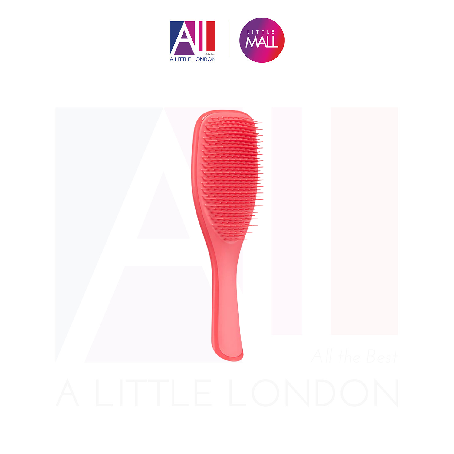 Lược chải tóc ướt giảm gãy rụng Tangle Teezer Handle Detangling Brush The Ultimate Detangler - Pink Punch size M
