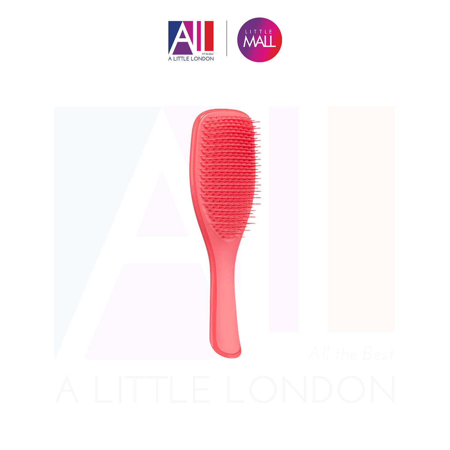 Lược chải tóc ướt giảm gãy rụng Tangle Teezer Handle Detangling Brush The Ultimate Detangler - Pink Punch (Bill Anh)