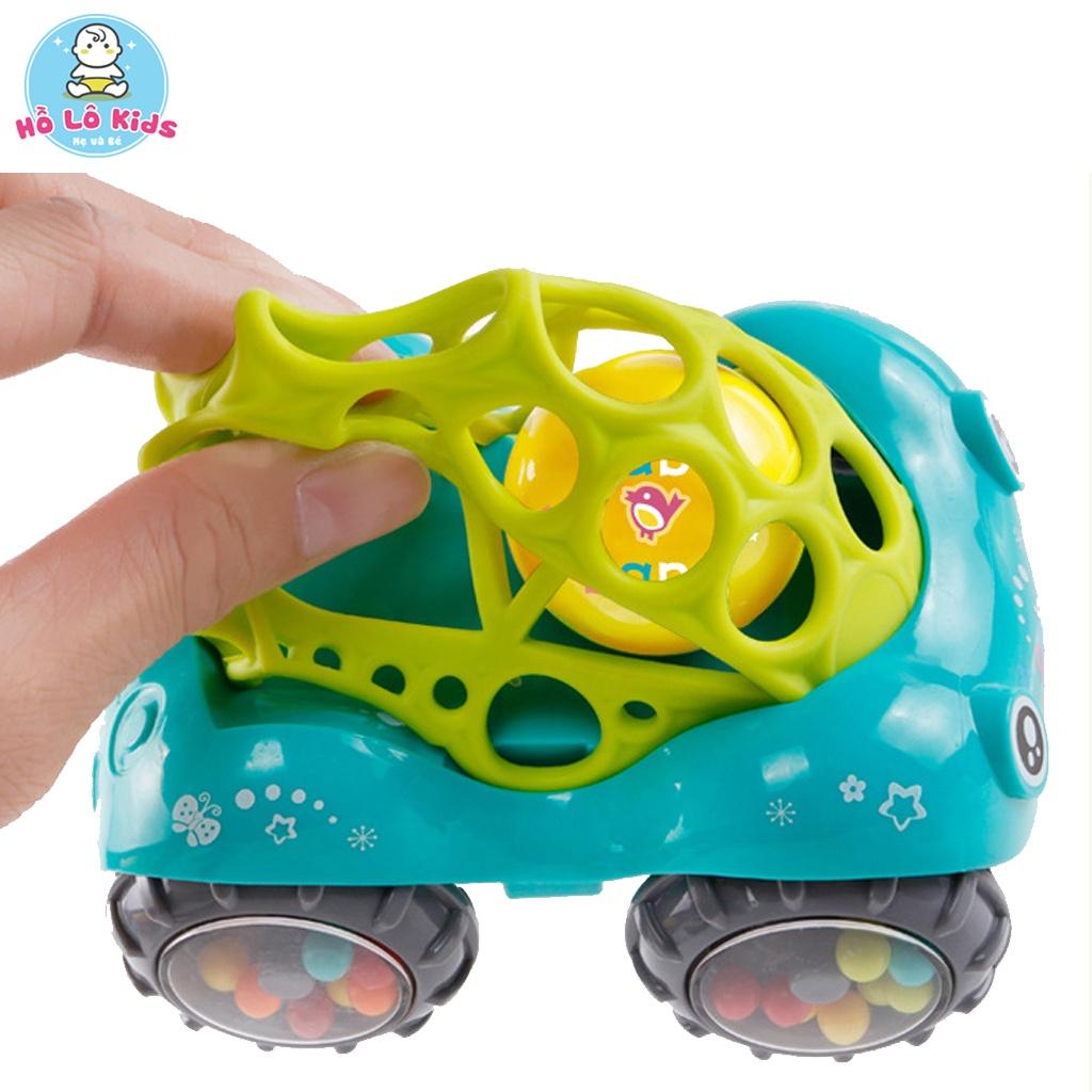 Xúc xắc cho bé đồ chơi lục lạc hình xe hơi nhựa dẻo, có âm thanh vui nhộn Hồ Lô Kids
