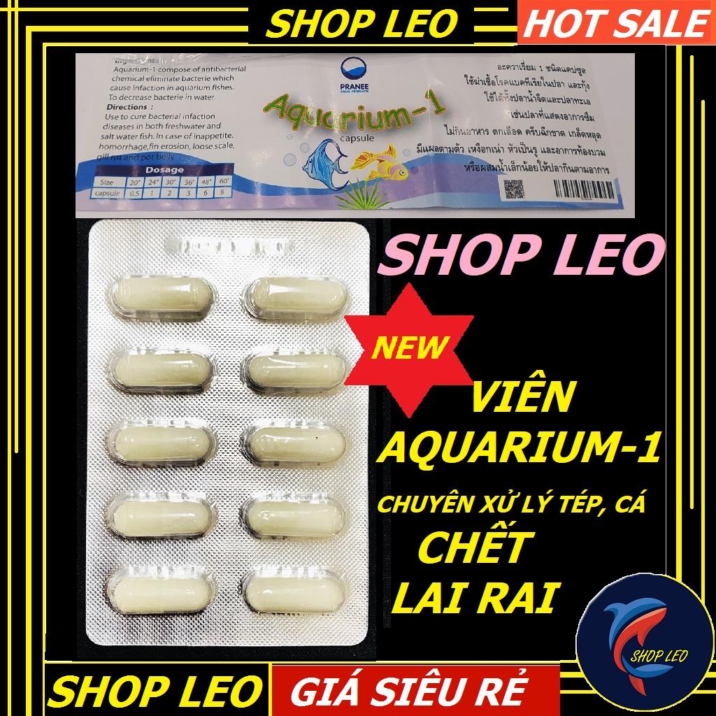 Viên AQUARIUM-1 Thái Lan xử lý tép, cá chết lai rai - phụ kiện tép cảnh - thủy sinh - shopleo