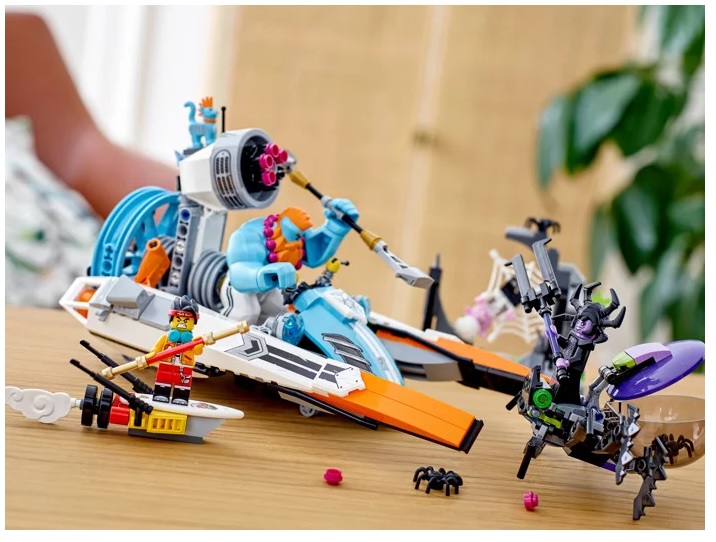 LEGO Monkie Kid 80014 - Thuyền Chiến của Sandy