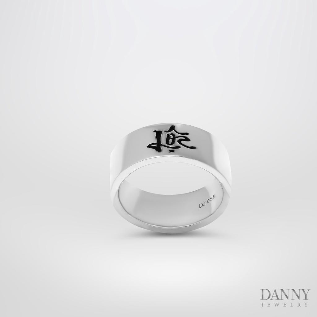 Nhẫn Bạc 925 Danny Jewelry Phúc Lộc Thọ Xi Rhodium N0063