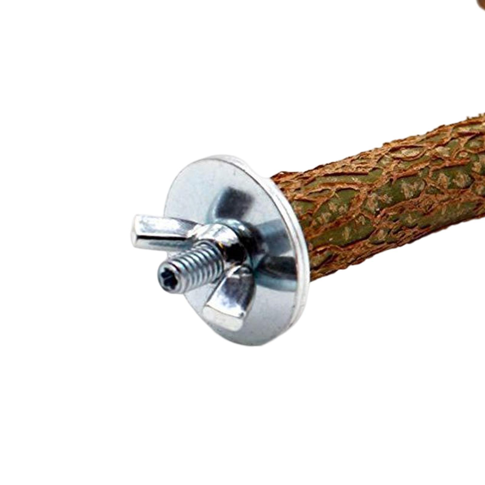 Chew Cockatiel Toy Bird Paw Grinding Bird Cage Accessories Parrot Stand Parrot Wooden Perch Bird stand Cockatiel Budgie Conures Exercise