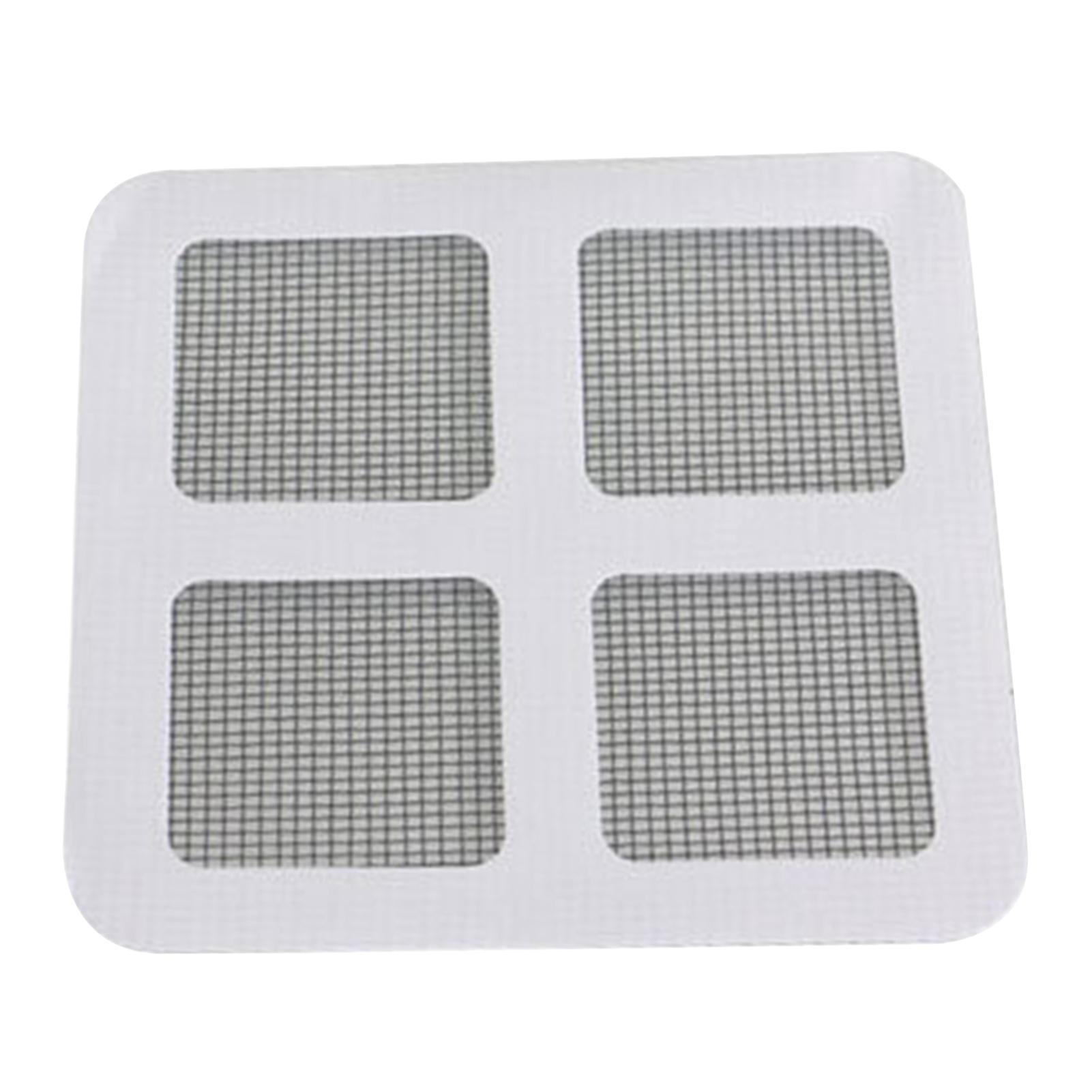 10 miếng vá kích thước 4x4inch có keo dính cho cửa sổ lưới