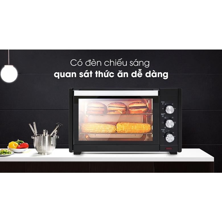 Lò nướng Bluestone EOB-7567, Dung Tích 45Lit Công Suất 2000W, Có Xiên Quay Khi Nướng, Hàng Chính Hãng