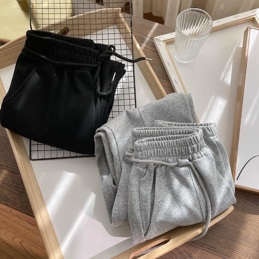 Quần nỉ rút dây