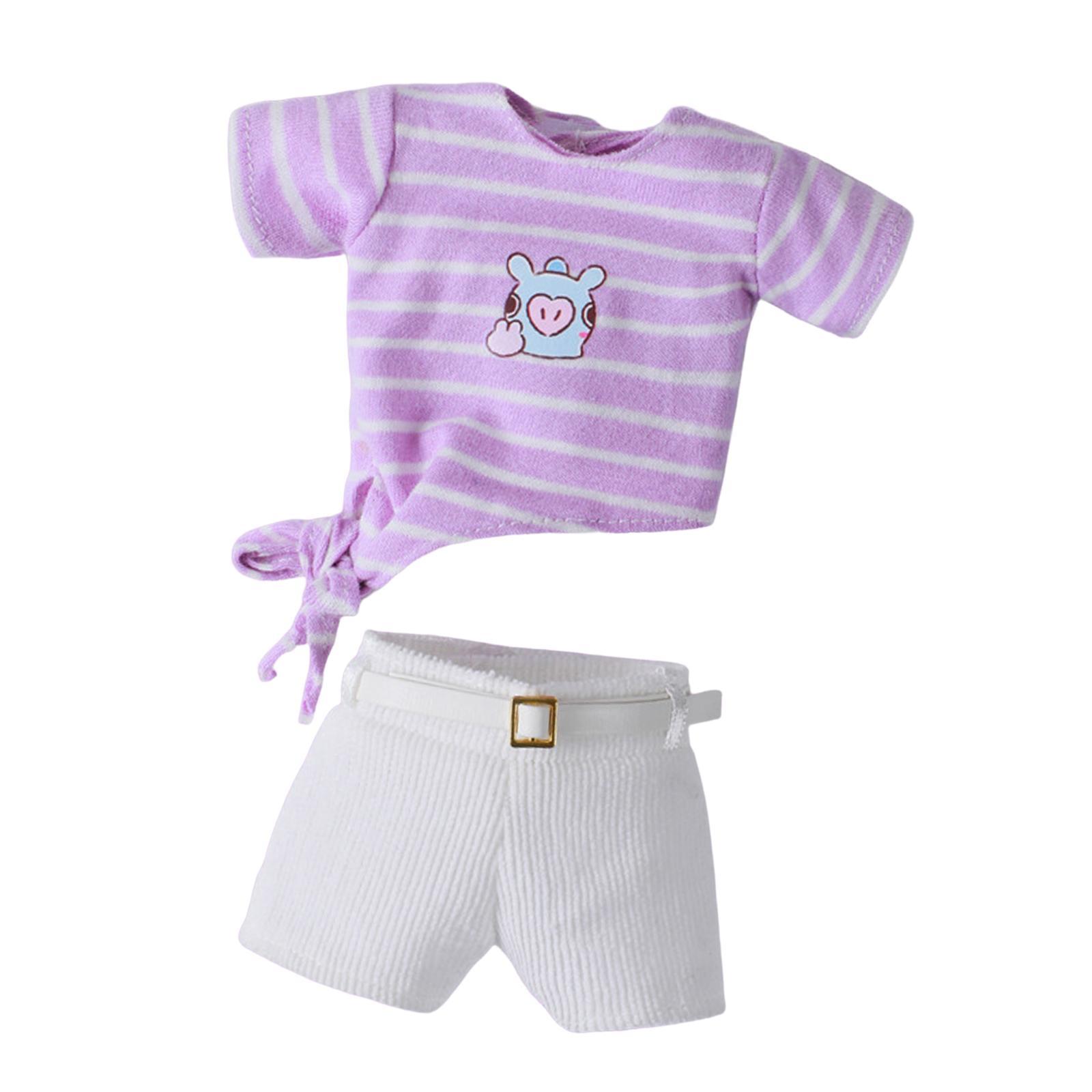 Doll Clothes Girl Doll Outfits Set Fashion Doll Dress Suit for 1/6 BJD 12 inch Doll