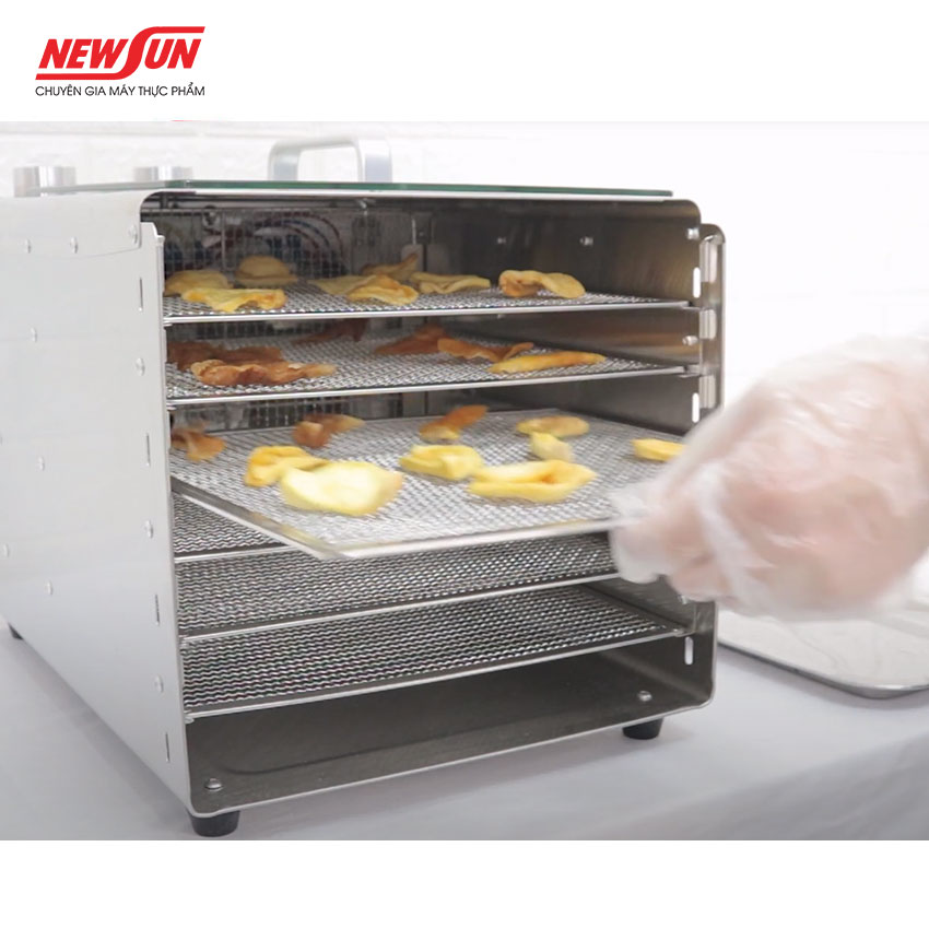 Máy Sấy Hoa Quả Mini 6 Khay