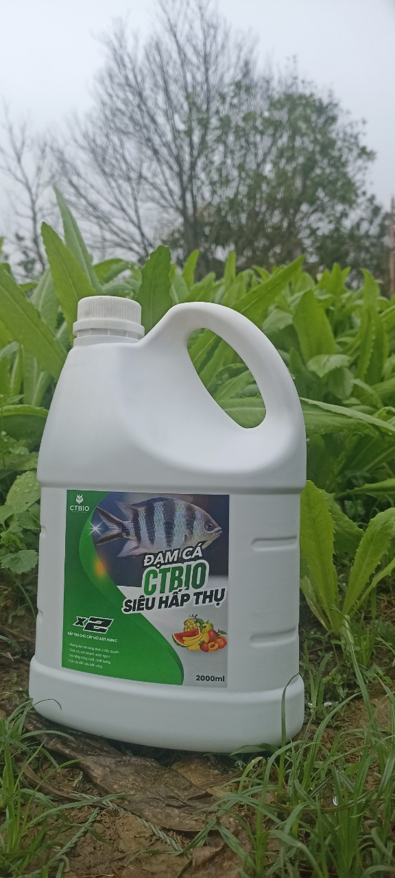 Đạm cá hữu cơ CT Loại 2 Lít Phục hồi cây, bung chồi mạnh