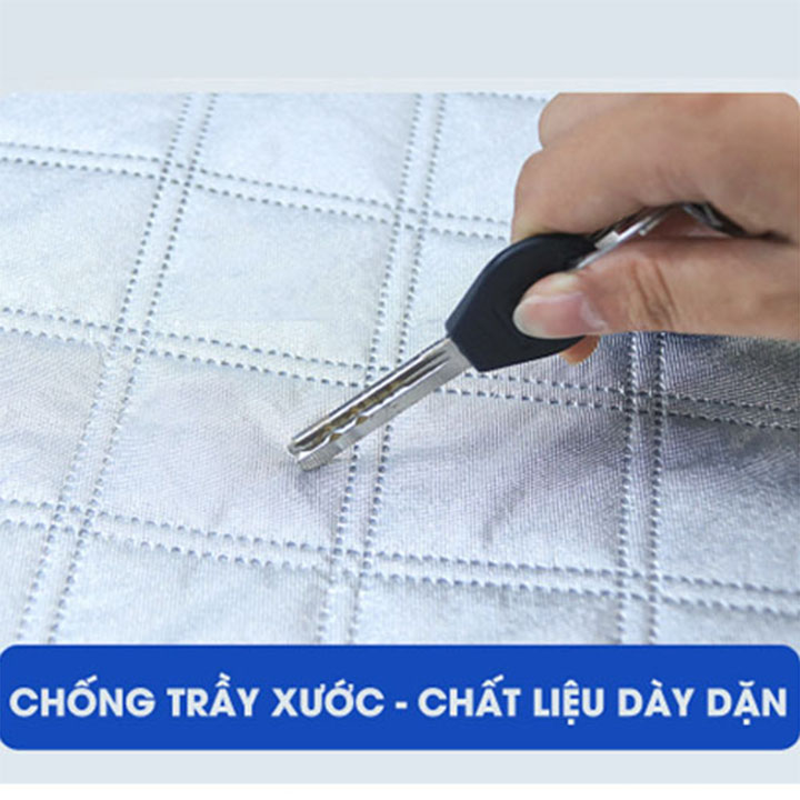 Bạt che nắng kính lái ô tô 4 lớp mẫu mới nhất 2023, che bên hông xe, chụp tai gương phản quang - HÀNG LOẠI 1 CAO CẤP