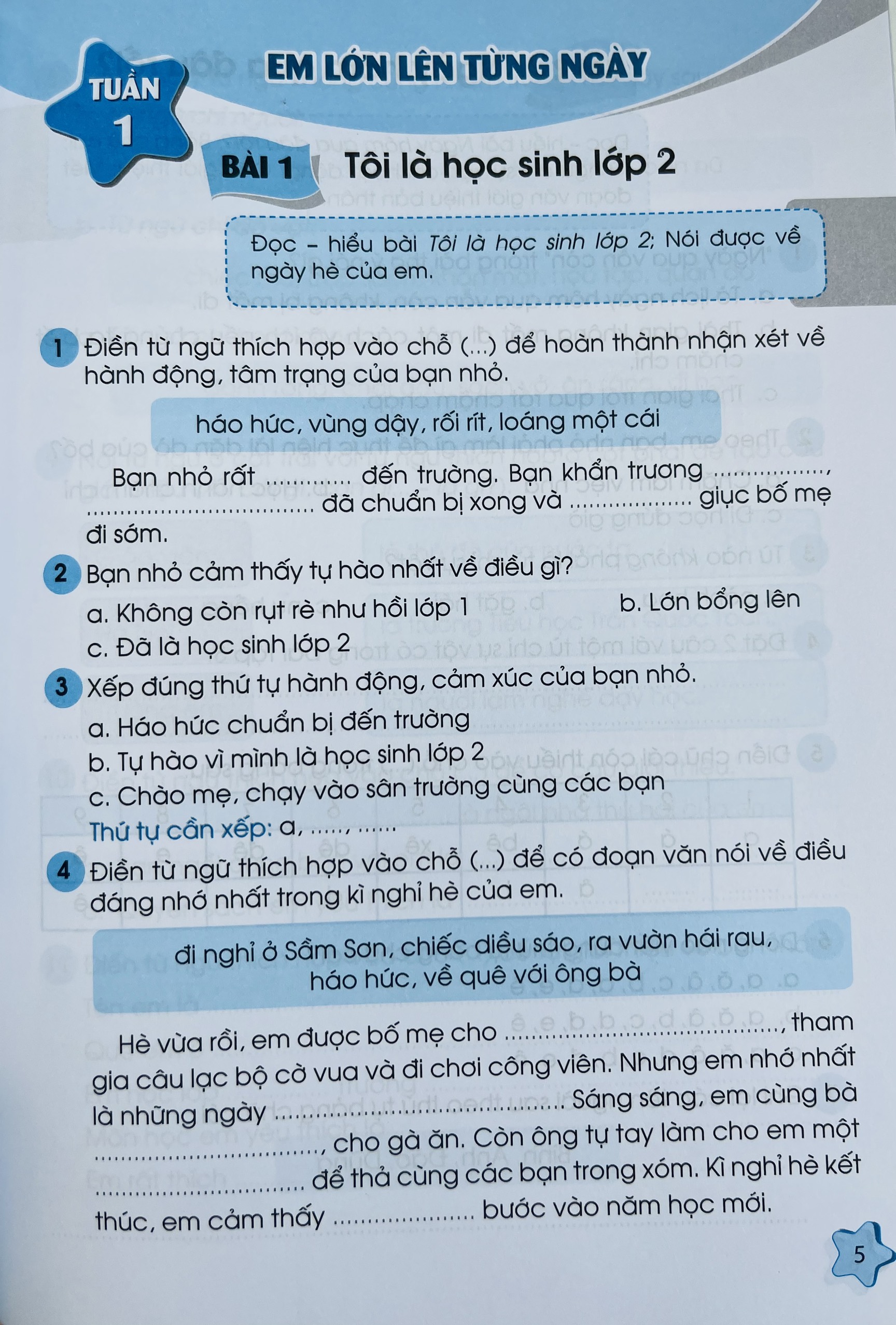 Sách - Vở bài tập - Thực hành Tiếng Việt lớp 2 tập 1+2 (Kết nối tri thức với cuộc sống)
