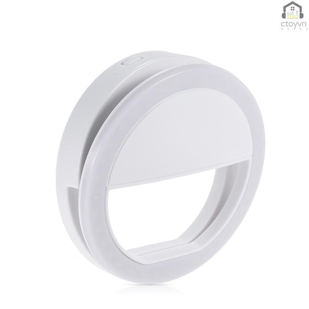 Vòng đèn LED 36 bóng có kẹp gắn điện thoại di động hỗ trợ chụp ảnh ban đêm cho PC