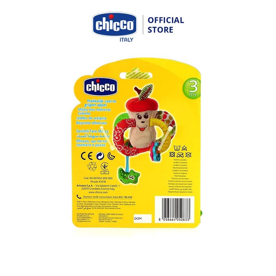 Xúc xắc bông Chicco Táo đỏ vui nhộn