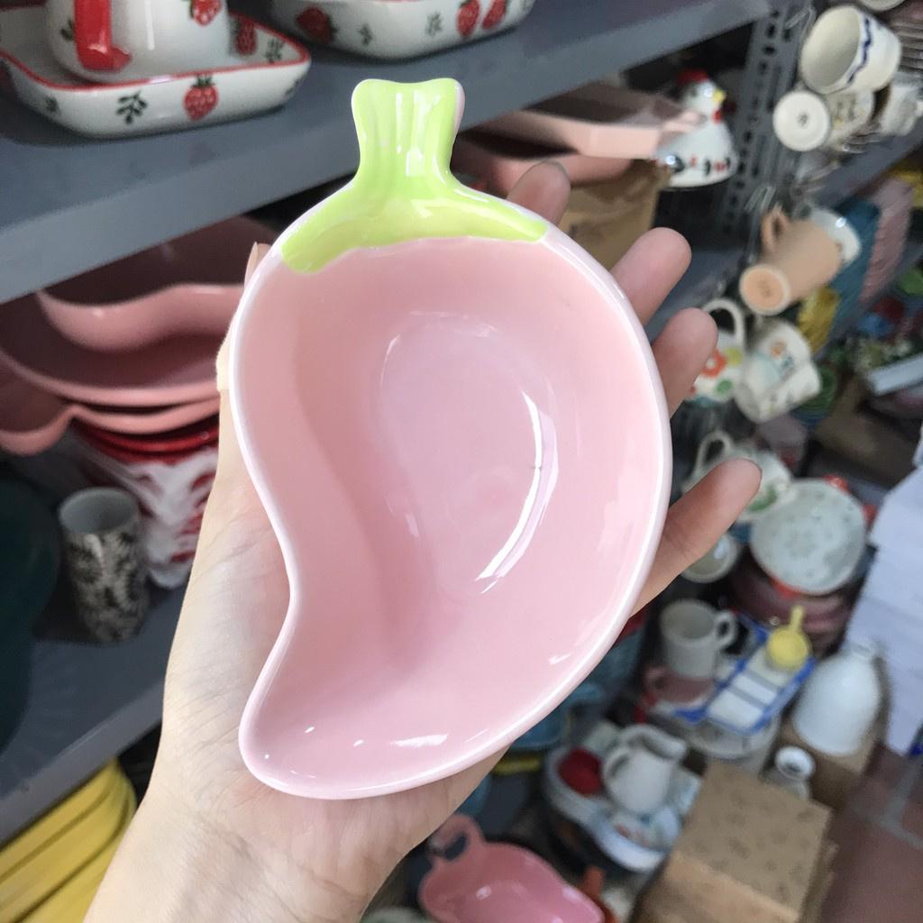 Green House - Set Bát Đĩa Màu Hồng Bát đĩa ăn cơm ăn mì, decor bàn ăn dễ thương